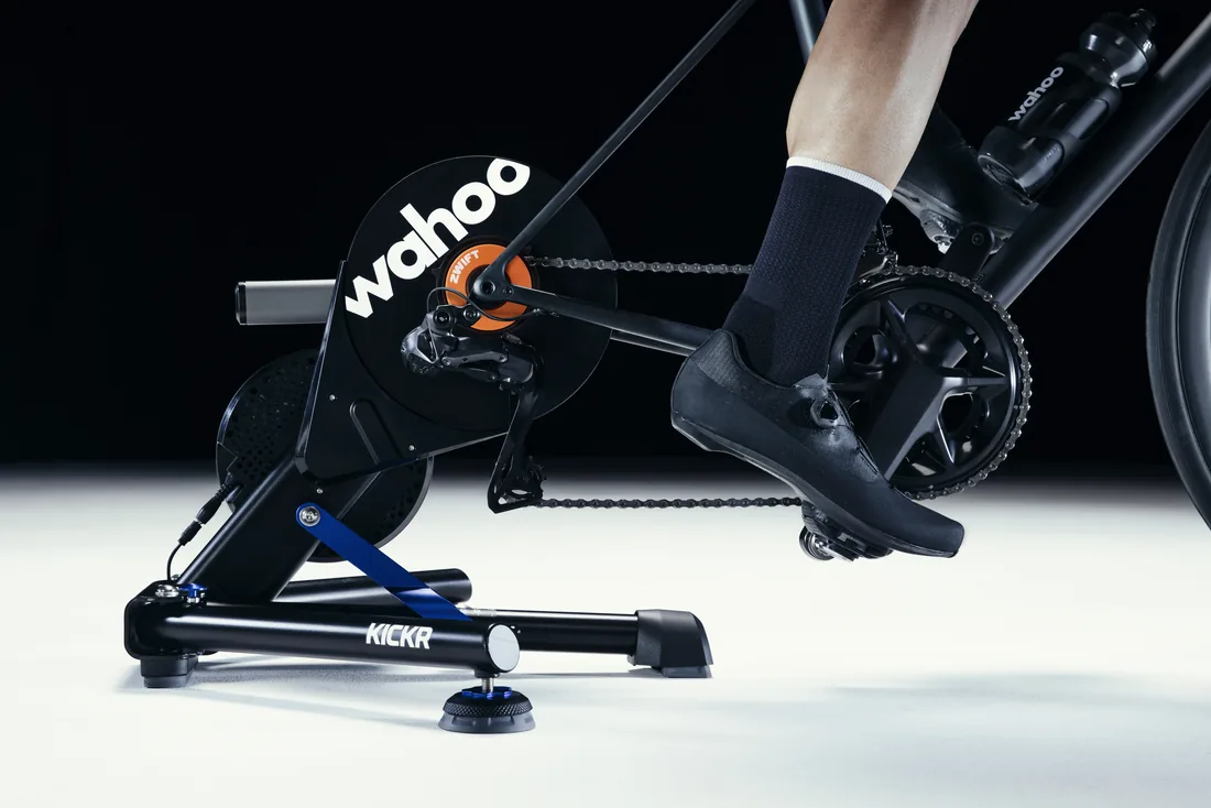 Pre-installed Zwift Cog on the KICKR drivetrain
