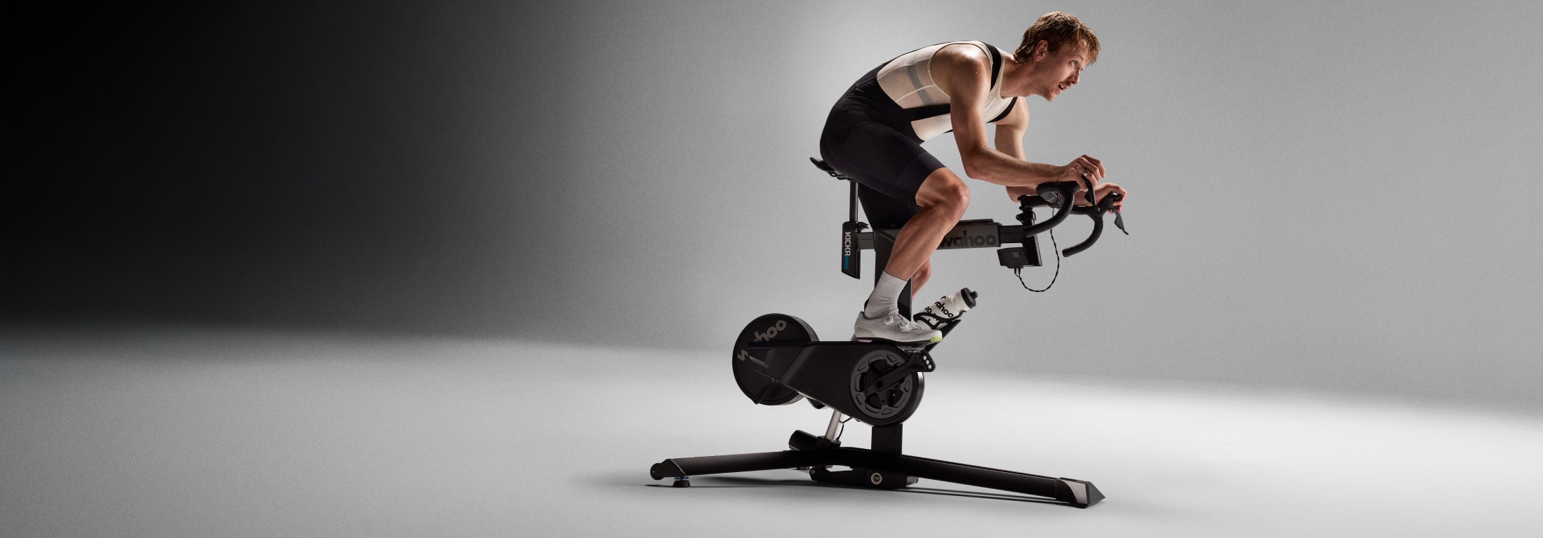 Wahoo KICKR BIKE PRO indoor smart bike in a training setup